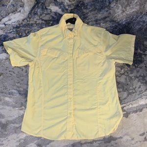 Men’s shirt sleeve yellow sz L